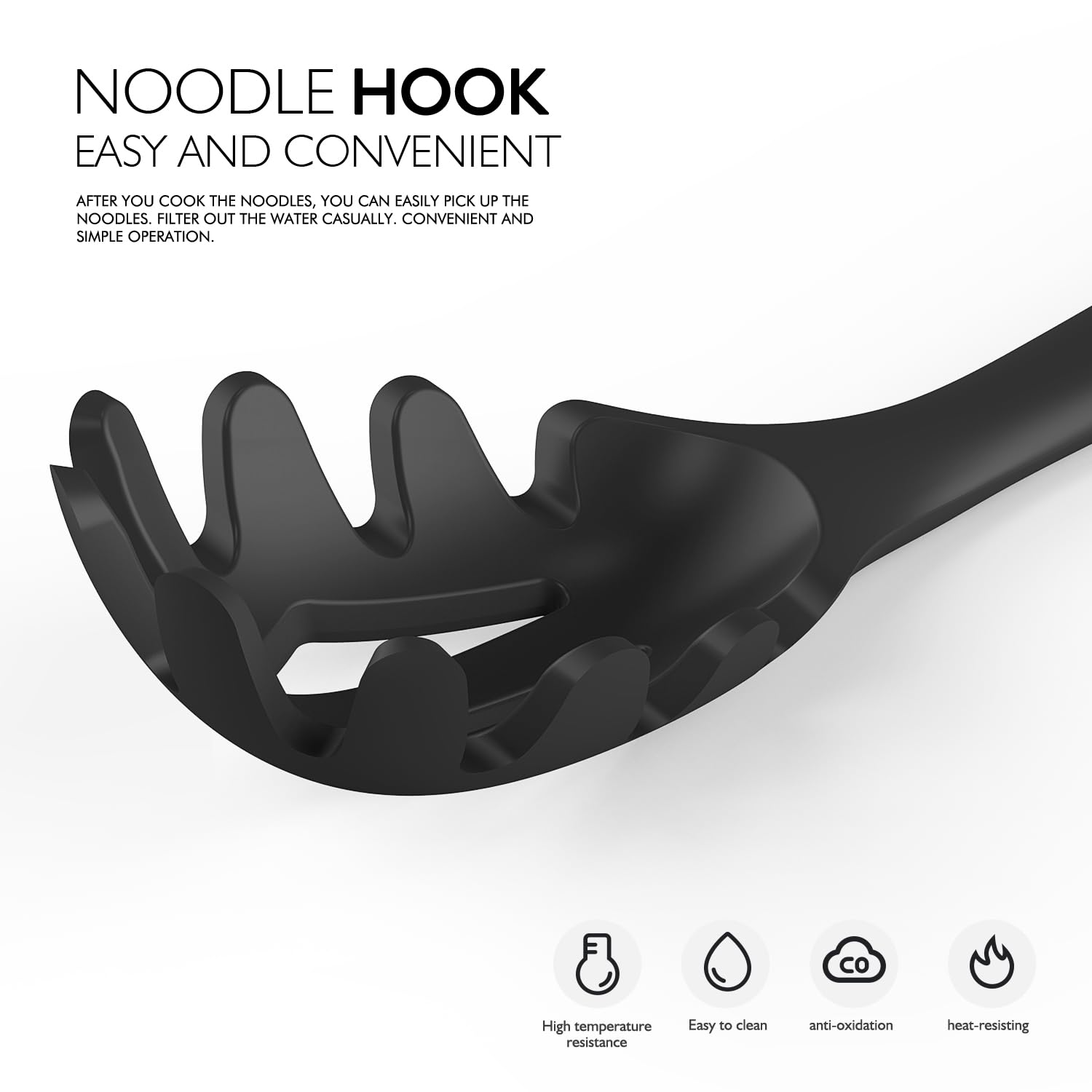 AVGPD silicone whisk with wooden grip, perfect for batters.