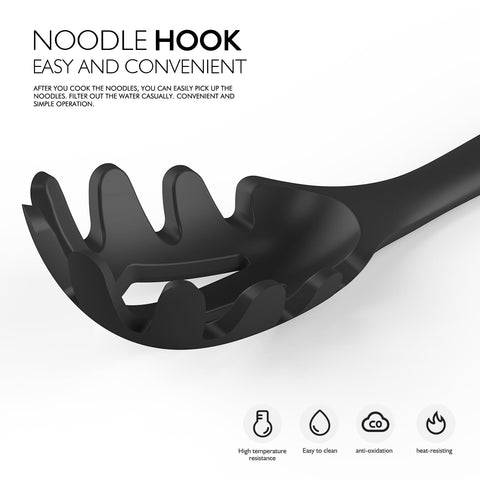 AVGPD silicone whisk with wooden grip, perfect for batters.
