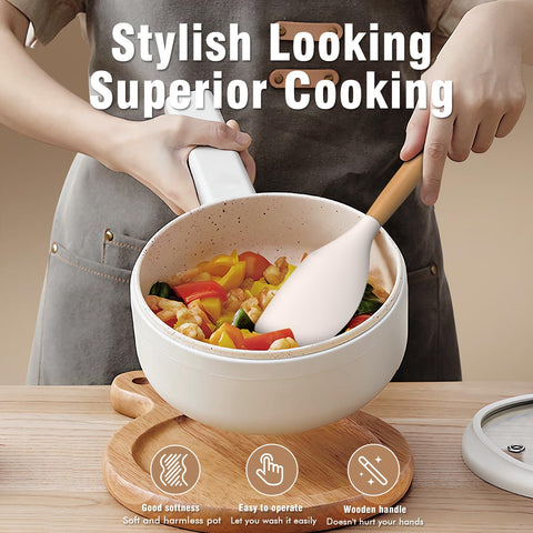 AVGPD utensil holder keeps counter organized and clutter-free.