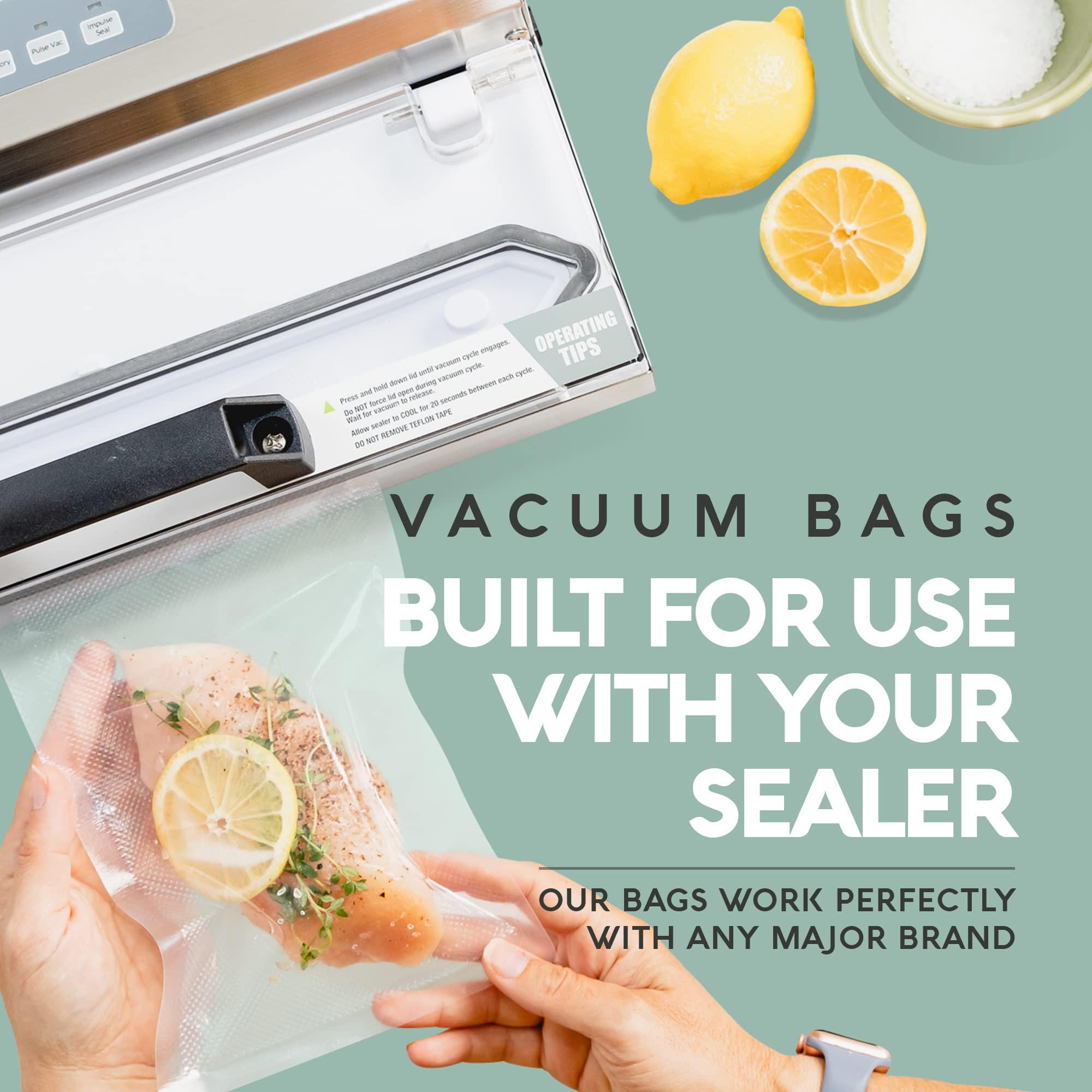 Avid Armor freezer-safe bags protect leftovers during long-term storage and freezing