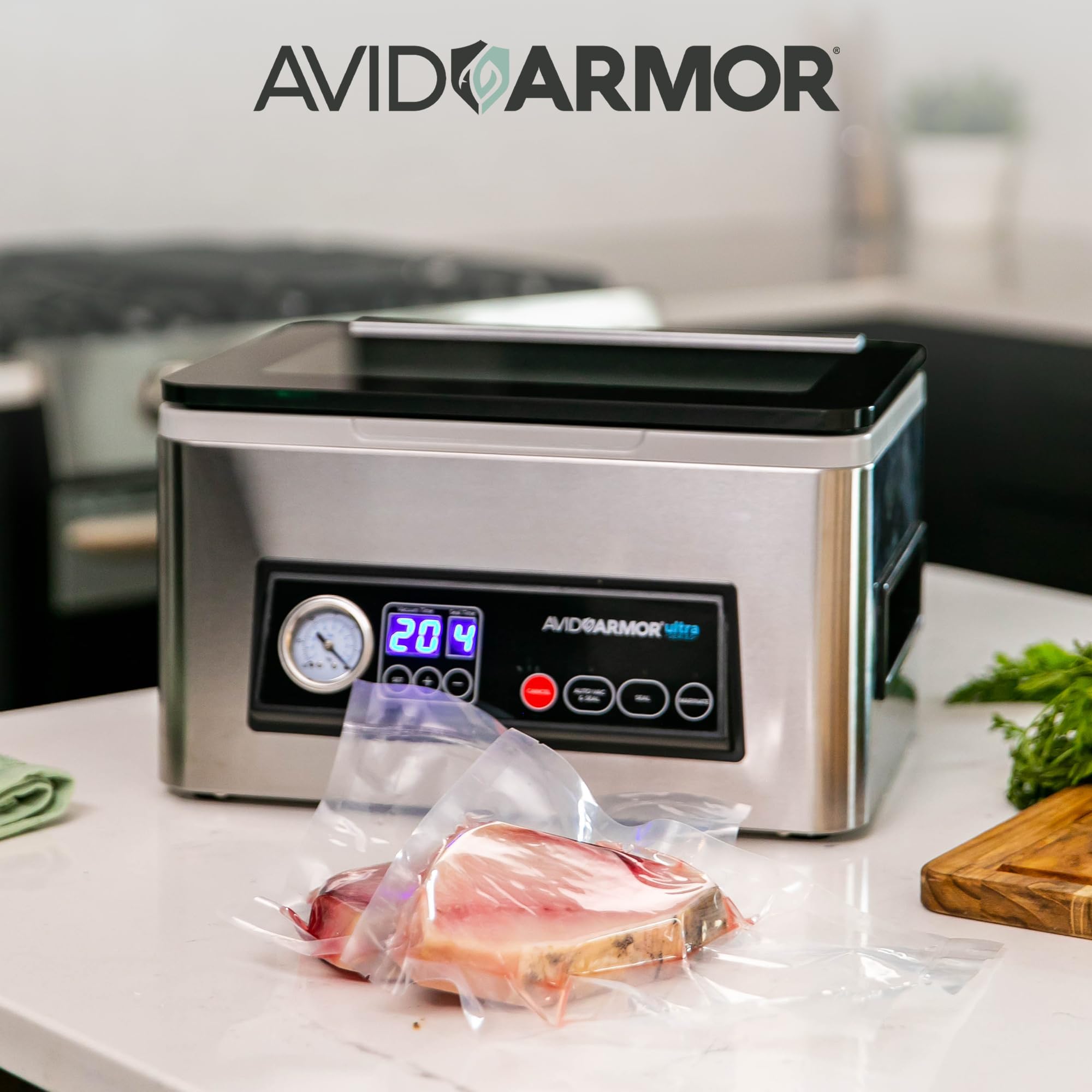 Avid Armor USV20 11.5-inch chamber supports larger portions.