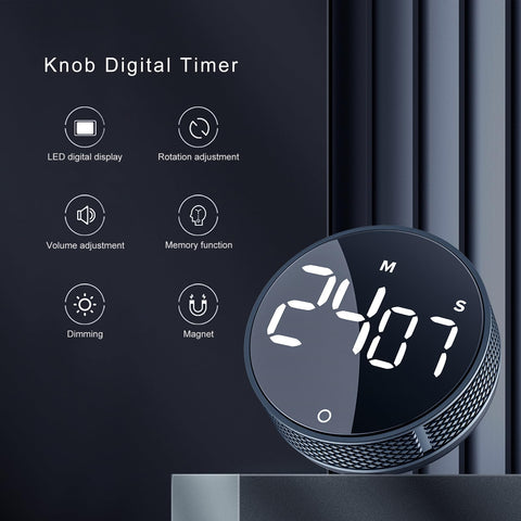 AVINIA timer with large LED digits for easy visibility while cooking