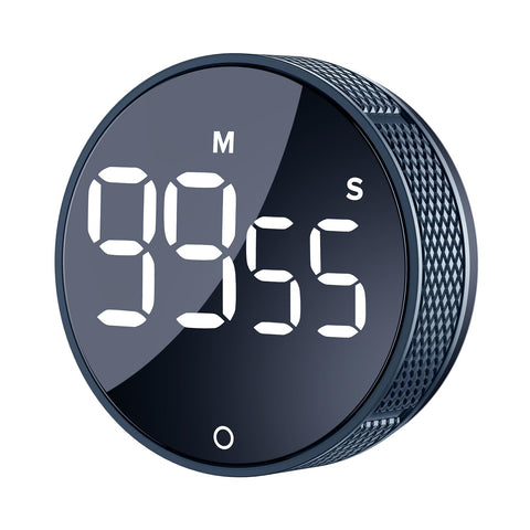 AVINIA digital timer with rotary control for quick kitchen timing and classroom use
