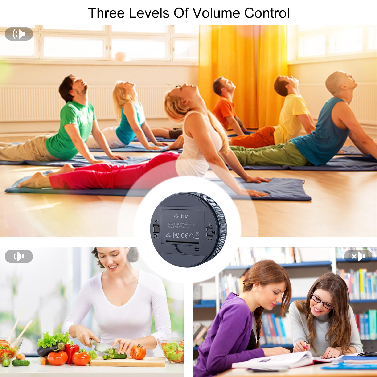 AVINIA timer saves energy with sleep mode when idle