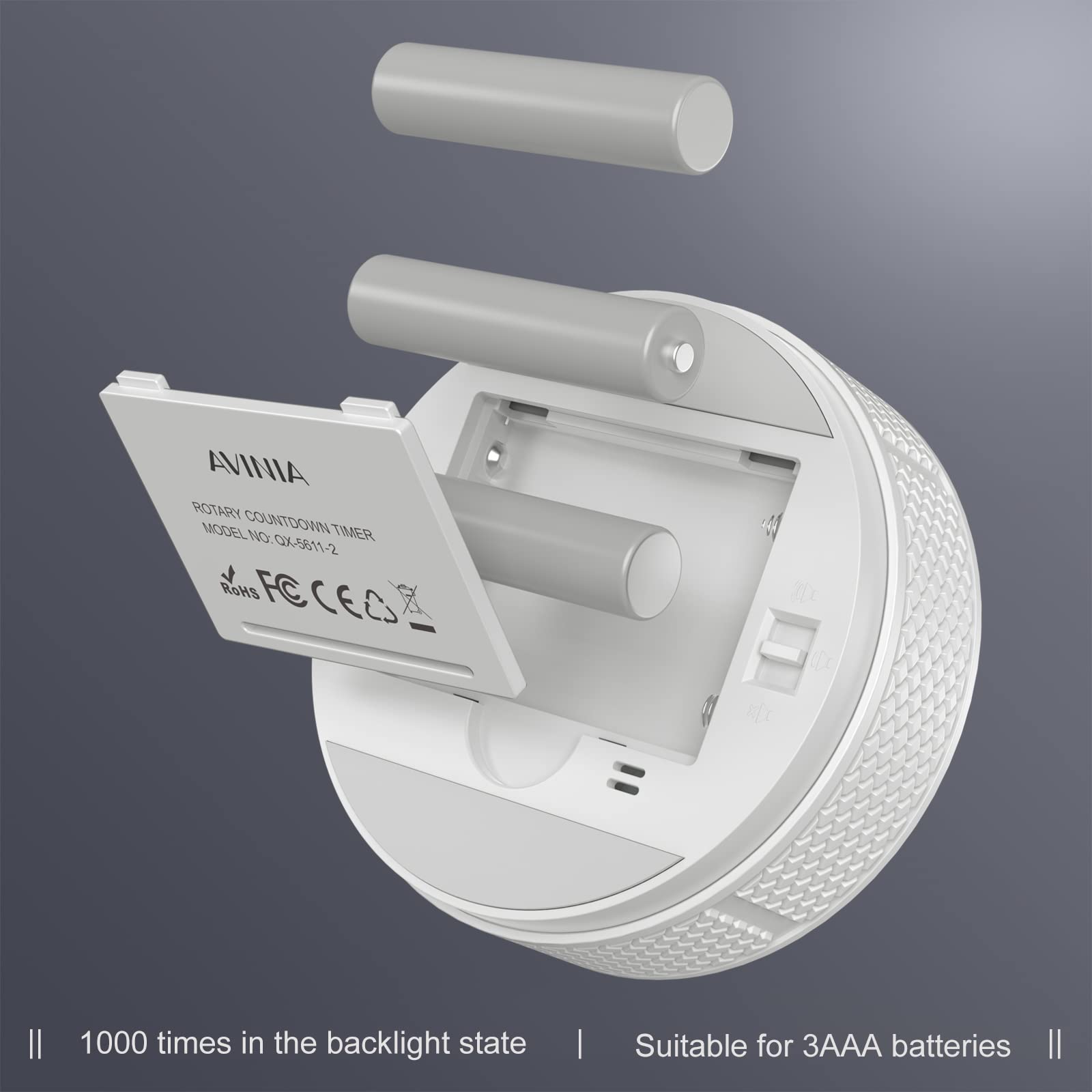 AVINIA timer three brightness levels for comfortable viewing day and night