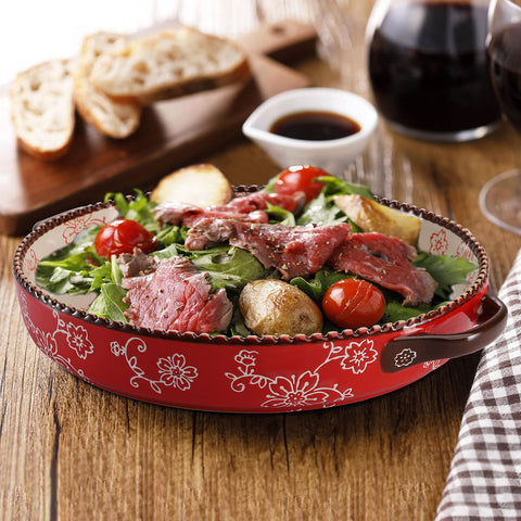 AVLA Sakura Red gift-ready bakeware set for housewarmings and celebrations