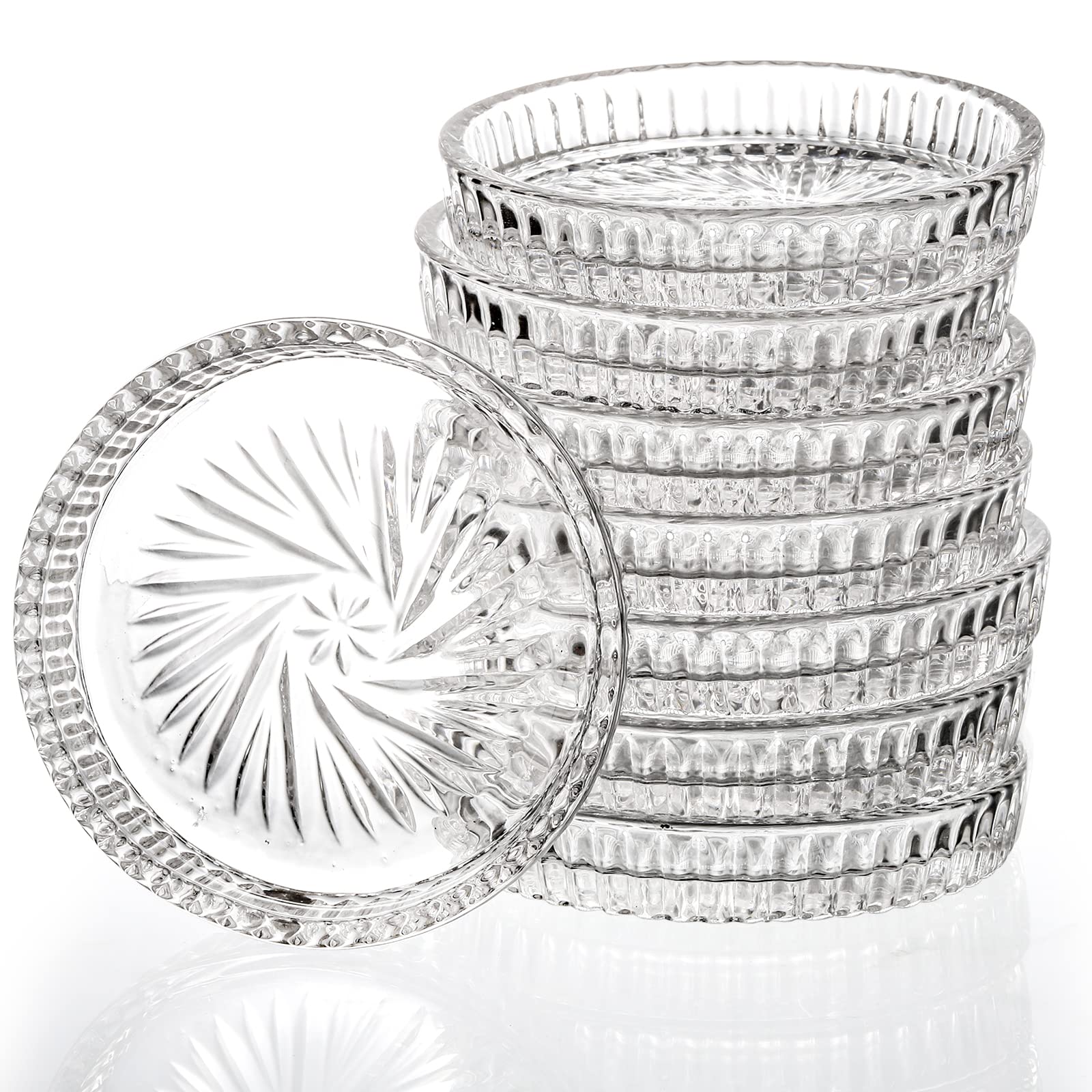 AVLA glass coaster dishwasher safe for easy cleaning after everyday drinks.