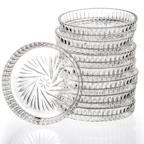 AVLA glass coaster dishwasher safe for easy cleaning after everyday drinks.