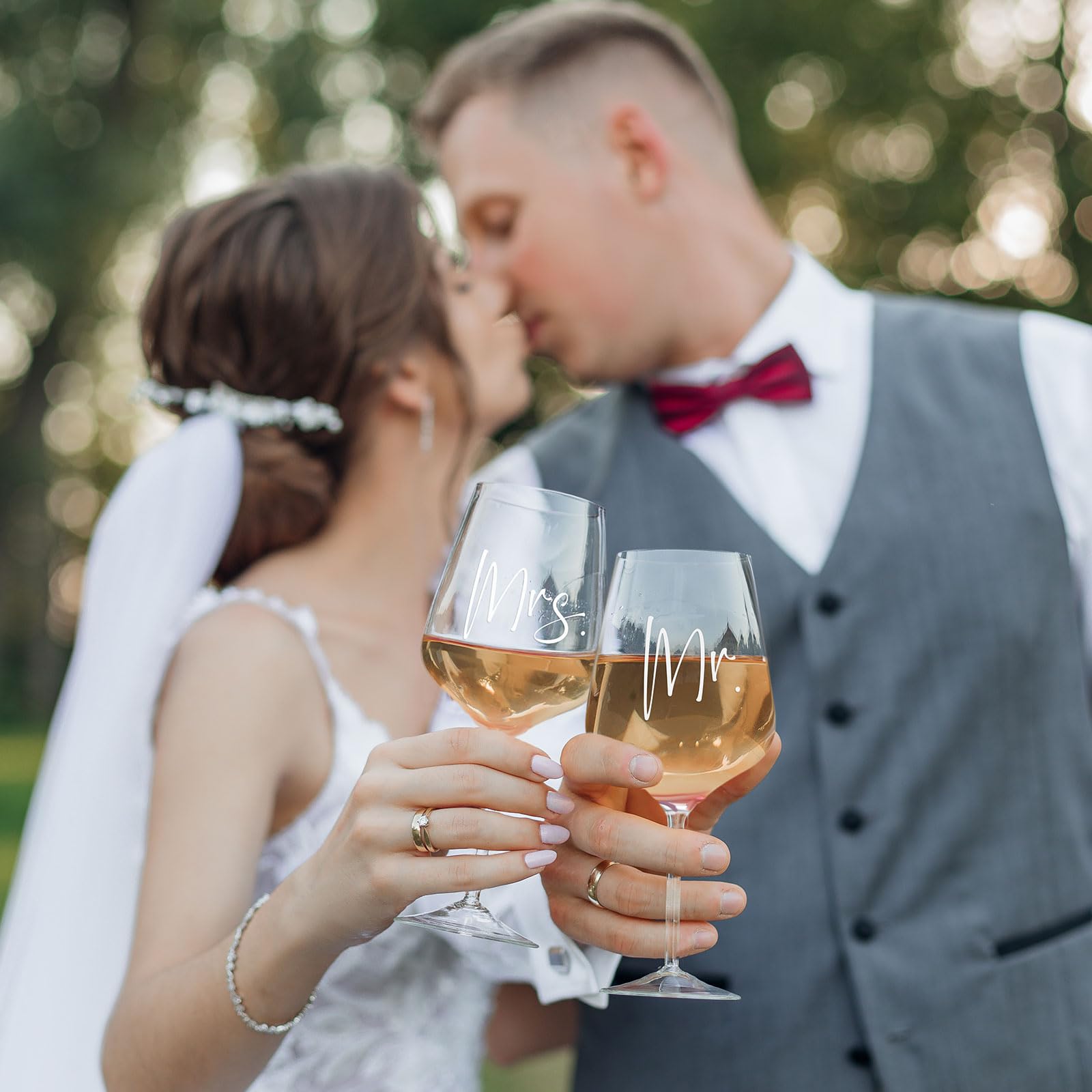 AW BRIDAL dishwasher-safe glassware for easy cleaning
