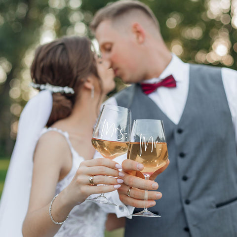 AW BRIDAL dishwasher-safe glassware for easy cleaning
