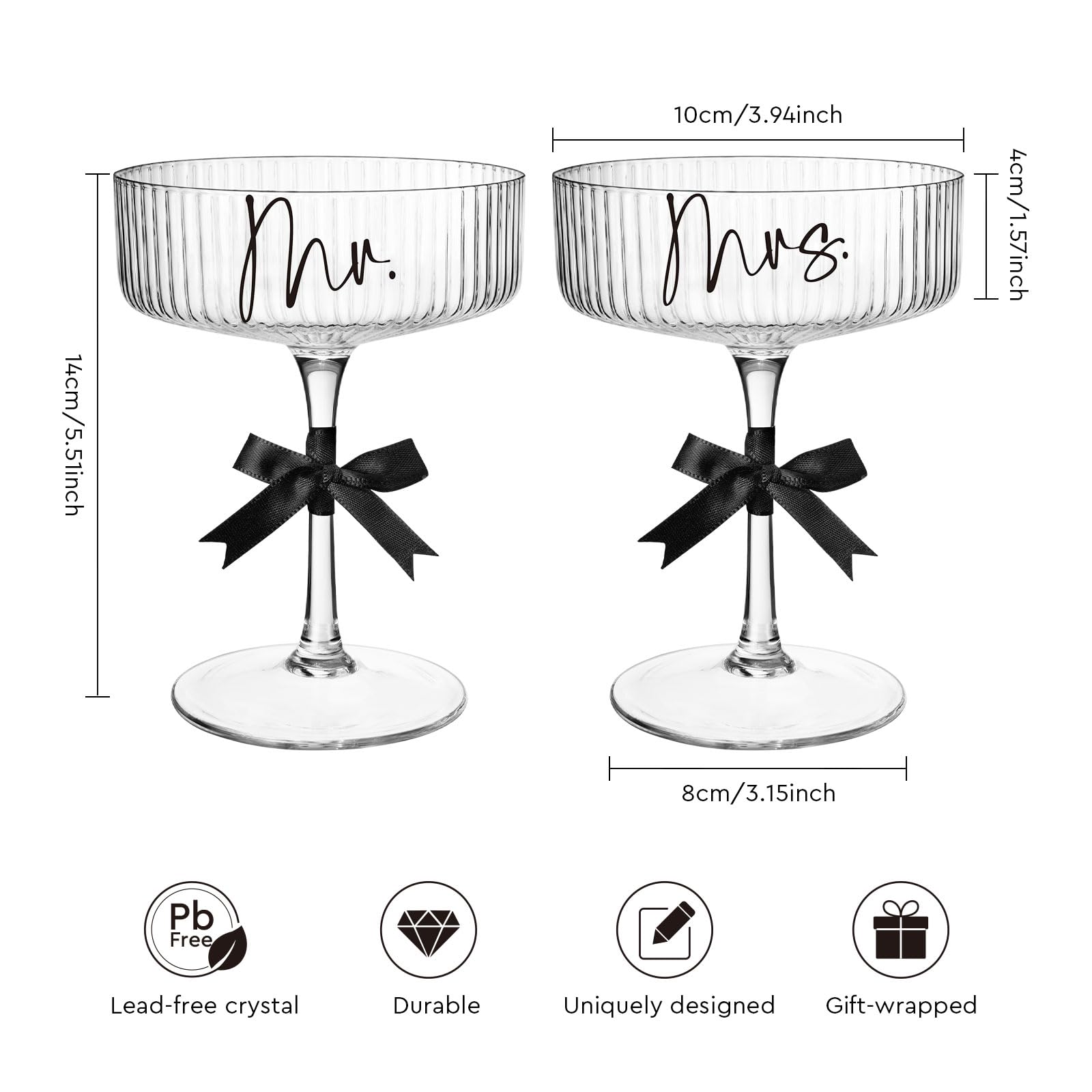 AW BRIDAL engraved Mr and Mrs detail emphasizing personalization for engagements and anniversaries