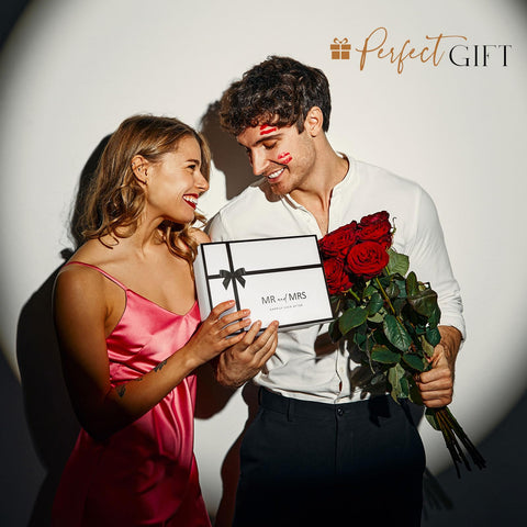 AW BRIDAL luxury gift box packaging arrives gift-ready with foam protection