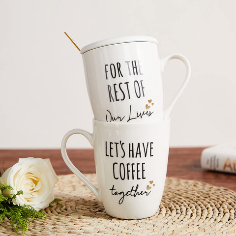 AW BRIDAL mug in hand shows warmth and comfortable grip.