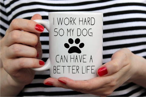 AW Fashions double-sided print mug ideal for both-handed viewing