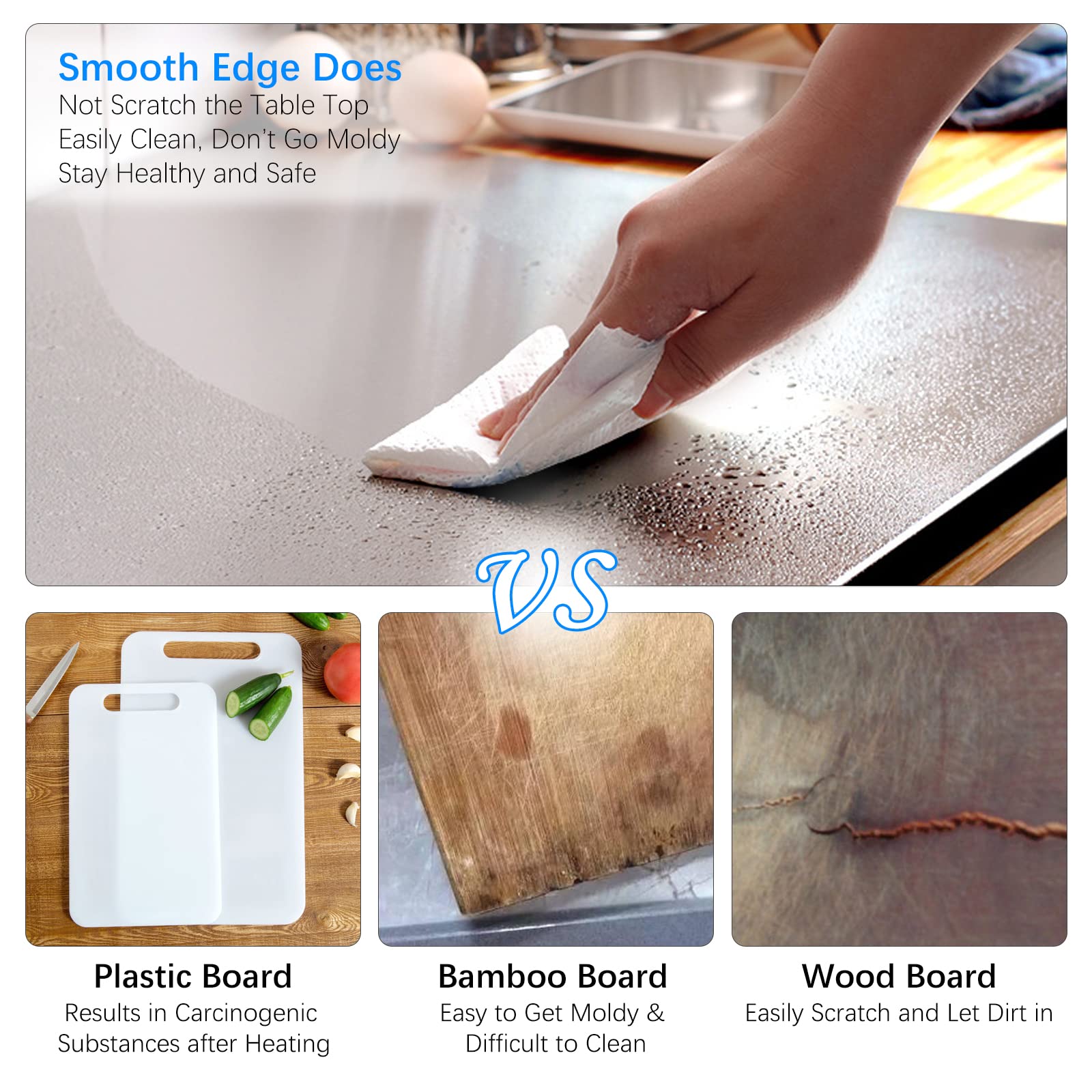 Awagas board ships with protective film for easy initial use.
