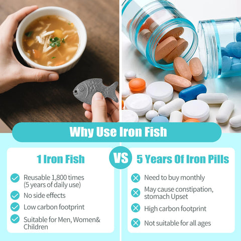 Awaiymi iron fish hooks and dry cloth help rust-free maintenance