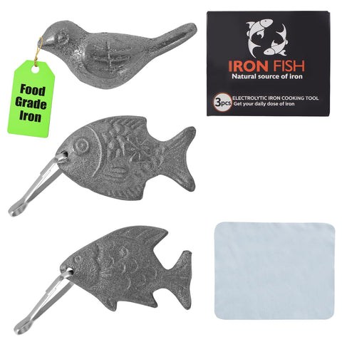 Awaiymi iron fish in a cooking pot enhancing iron intake during meals