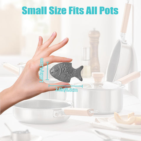 Awaiymi iron fish storage-hooks-for-kitchen keeps setup tidy and accessible.