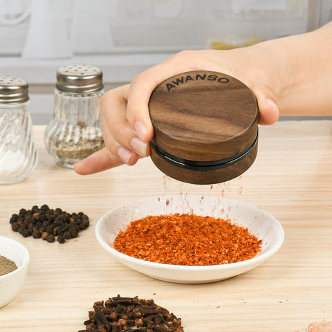 Awanso compact kitchen tool ready for spice prep on the counter.