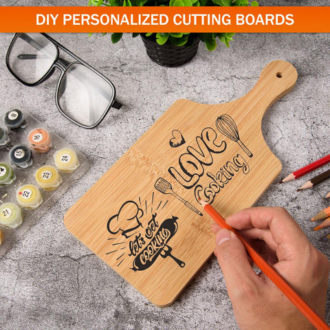 AWIZOM hanging-ready board displayed on wall to save counter space.