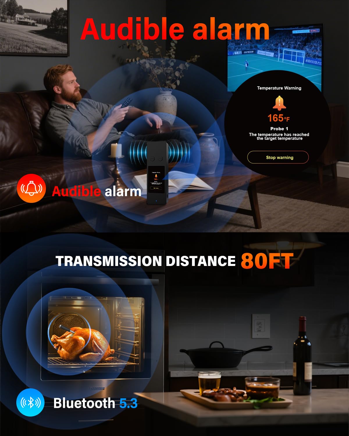 AWLKIM on-device UI pop-out probe speeds setup without a phone