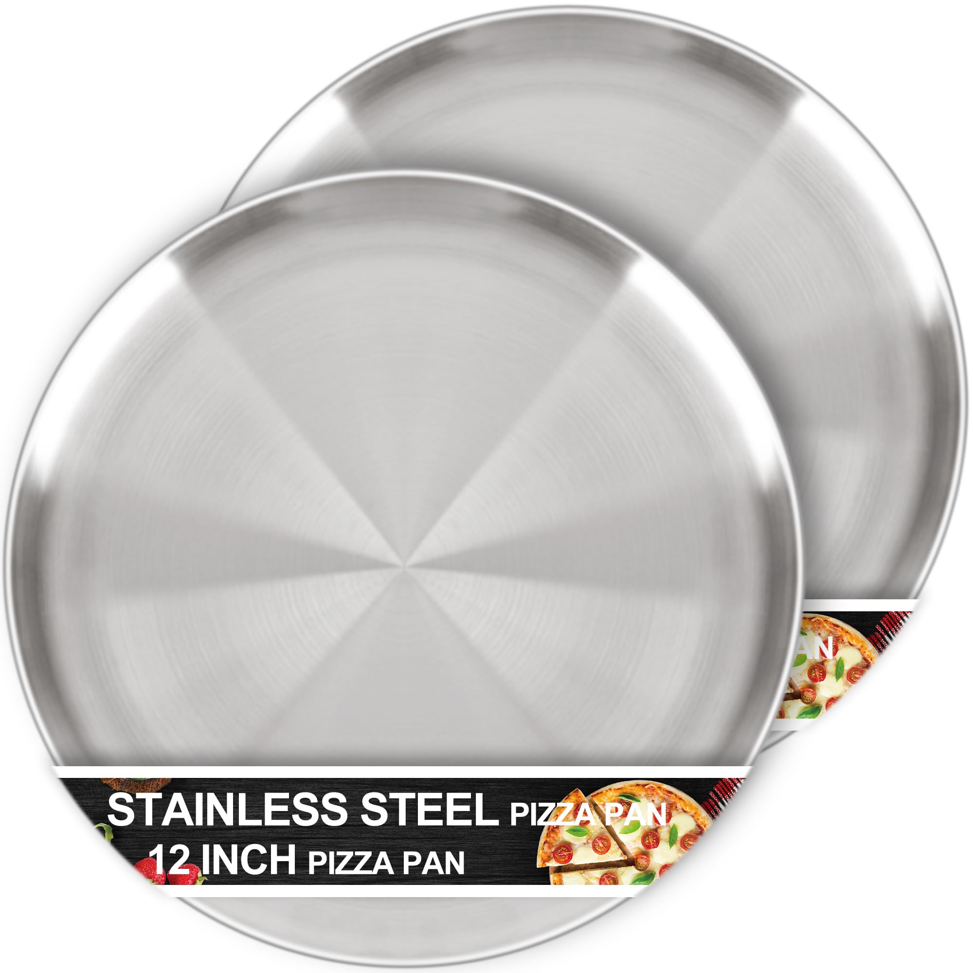 AWTBDP 12-inch pizza pan for even heat and reliable baking.