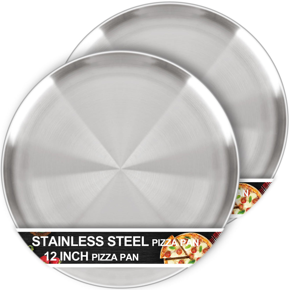AWTBDP 12-inch pizza pan for even heat and reliable baking.