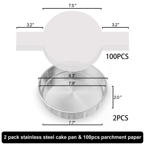 AWTBDP two-pack with parchment papers, quick release and easy cleanup.