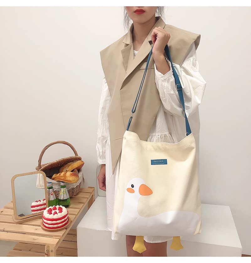 AWXZOM tote with 11.8 inch shoulder strap for comfortable carry.