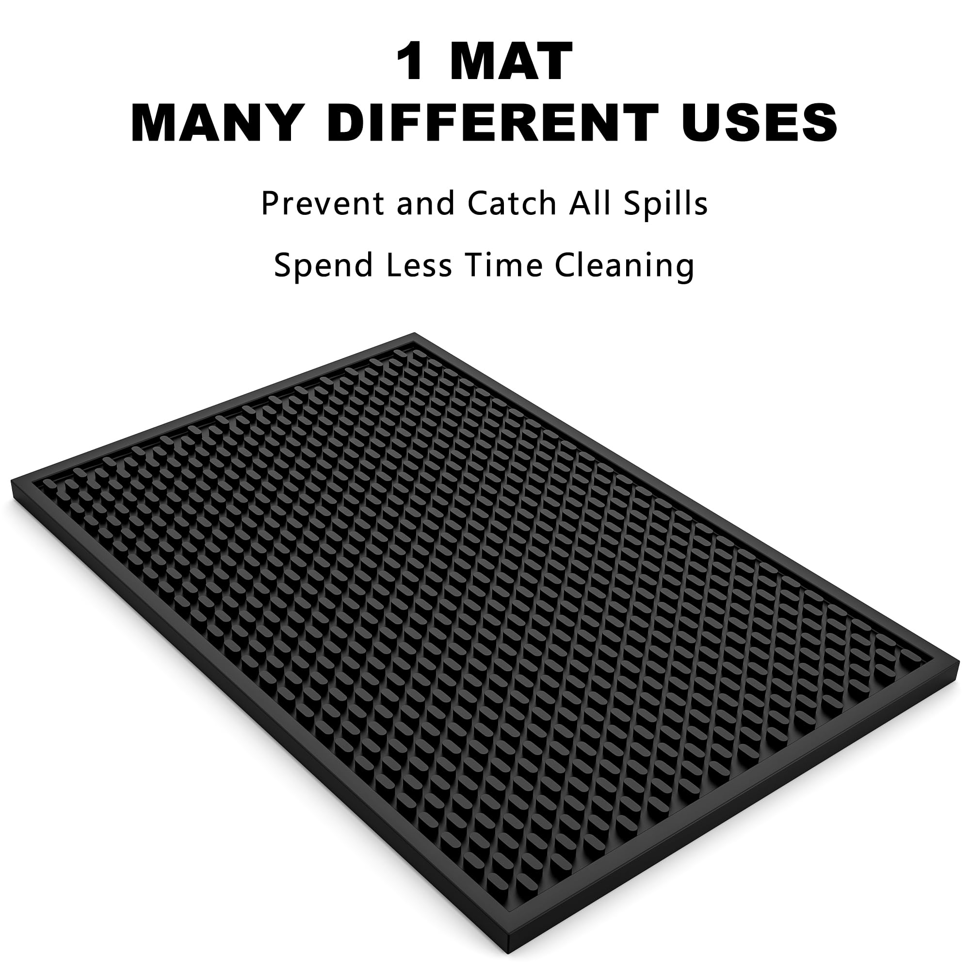 AXIESO non-slip silicone mat close-up showing steady surface