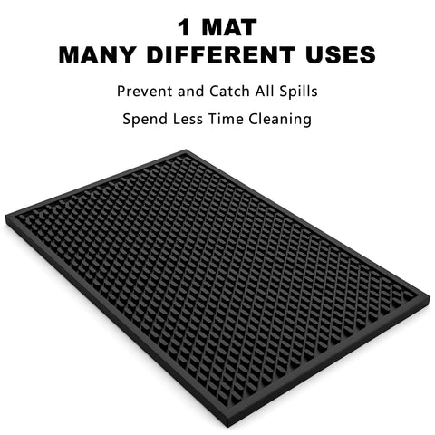 AXIESO non-slip silicone mat close-up showing steady surface
