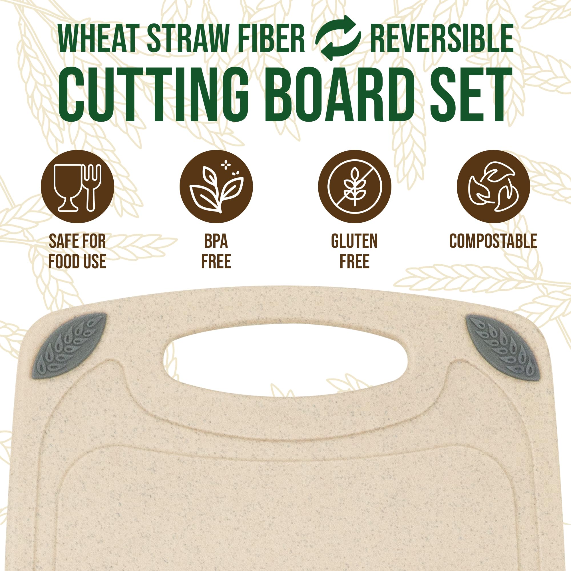 AXIOM CREATIONS anti-slip pads keep the board stable during prep