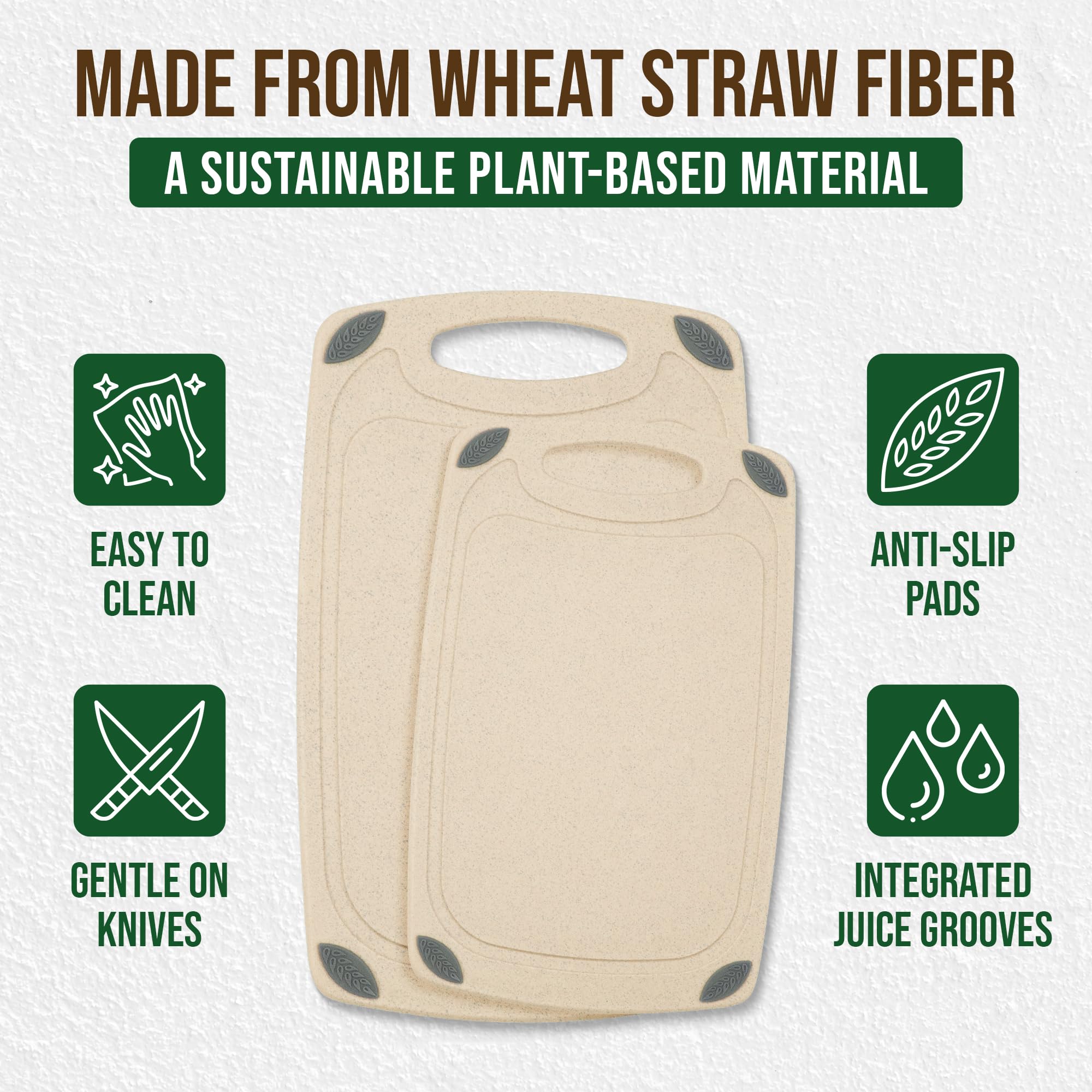 AXIOM CREATIONS BPA-free gluten-free material supports safe kitchen use