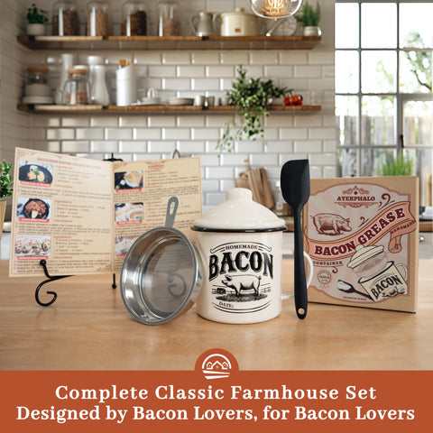 Ayerphalo 24-ounce grease keeper is dishwasher safe