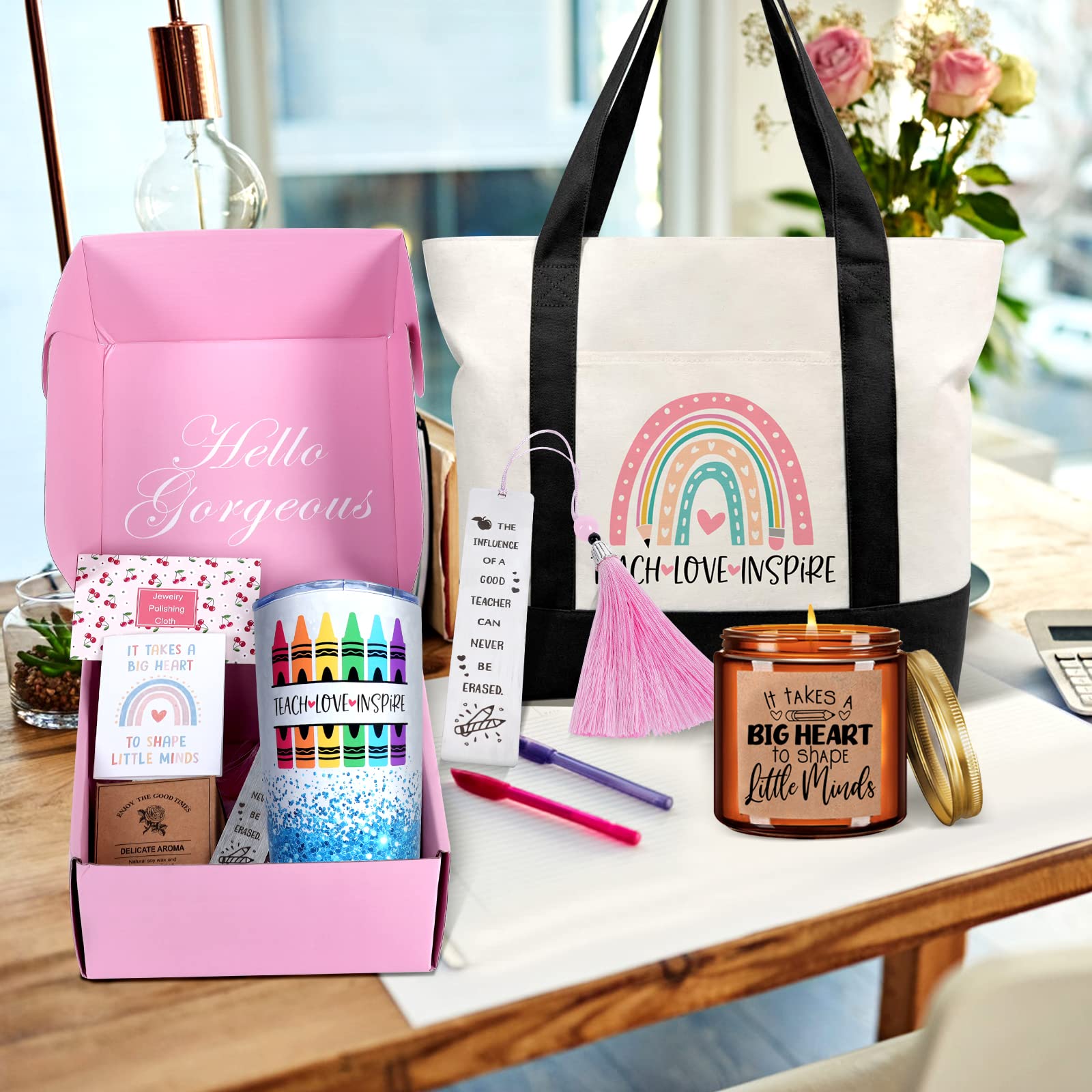 AYGE scented candle adds calming ambiance after class