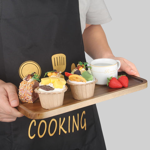 Ayiaren 14x6 inch platter supports salads, snacks, and desserts with style.