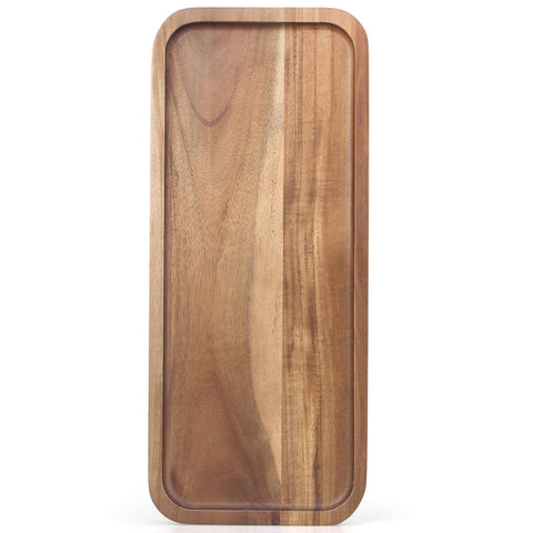 Ayiaren acacia charcuterie board rectangle highlights a sturdy surface for elegant appetizers.