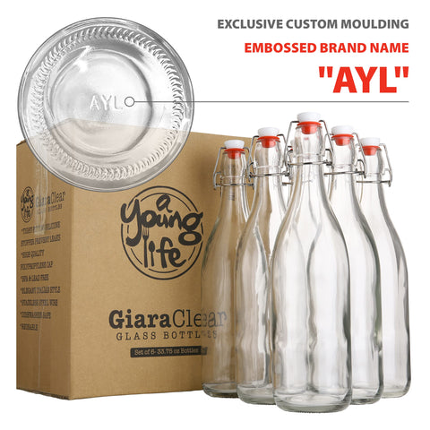 AYL 1 liter bottle keeps beverages organized and ready.