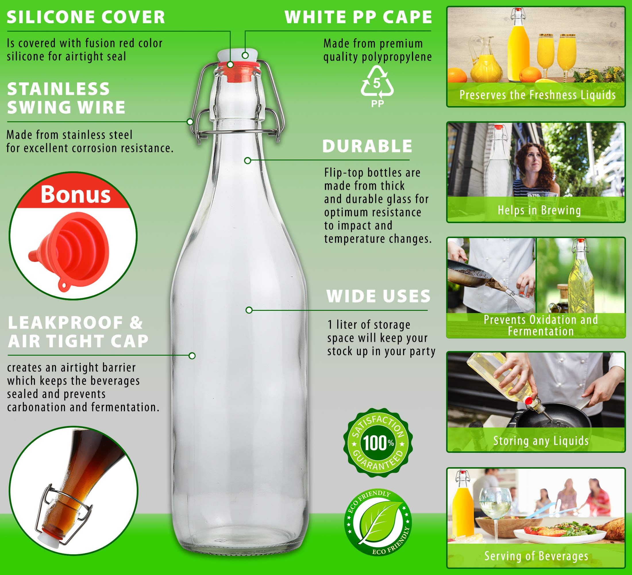 AYL bottle is ideal for kombucha and fermented drinks.