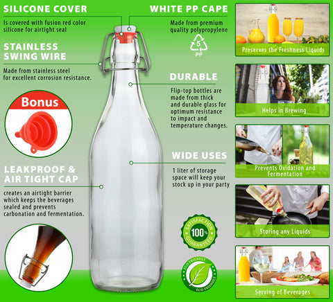 AYL bottle is ideal for kombucha and fermented drinks.