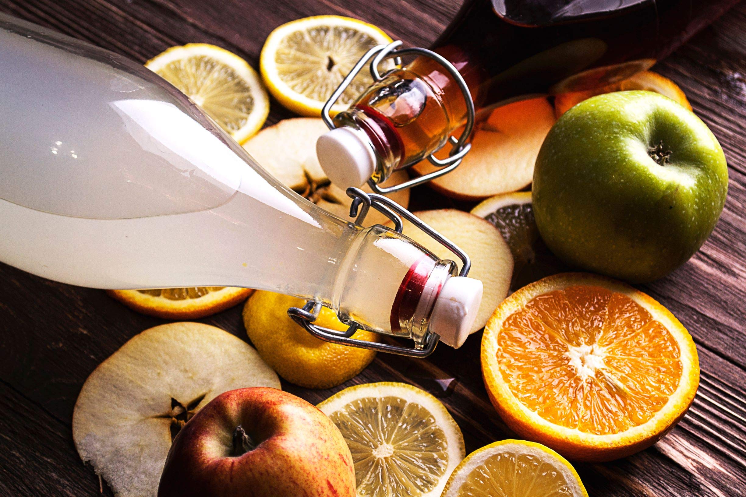 AYL multipurpose bottle for kombucha, beer, oil, kefir, and syrups.
