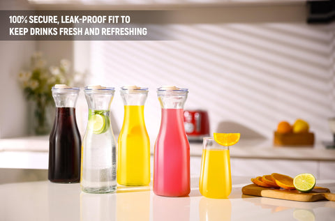 AYL versatile glass serveware for water, juice, tea