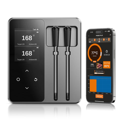 AYMDKI Smart Wireless Thermometer overview for precise cooking control.