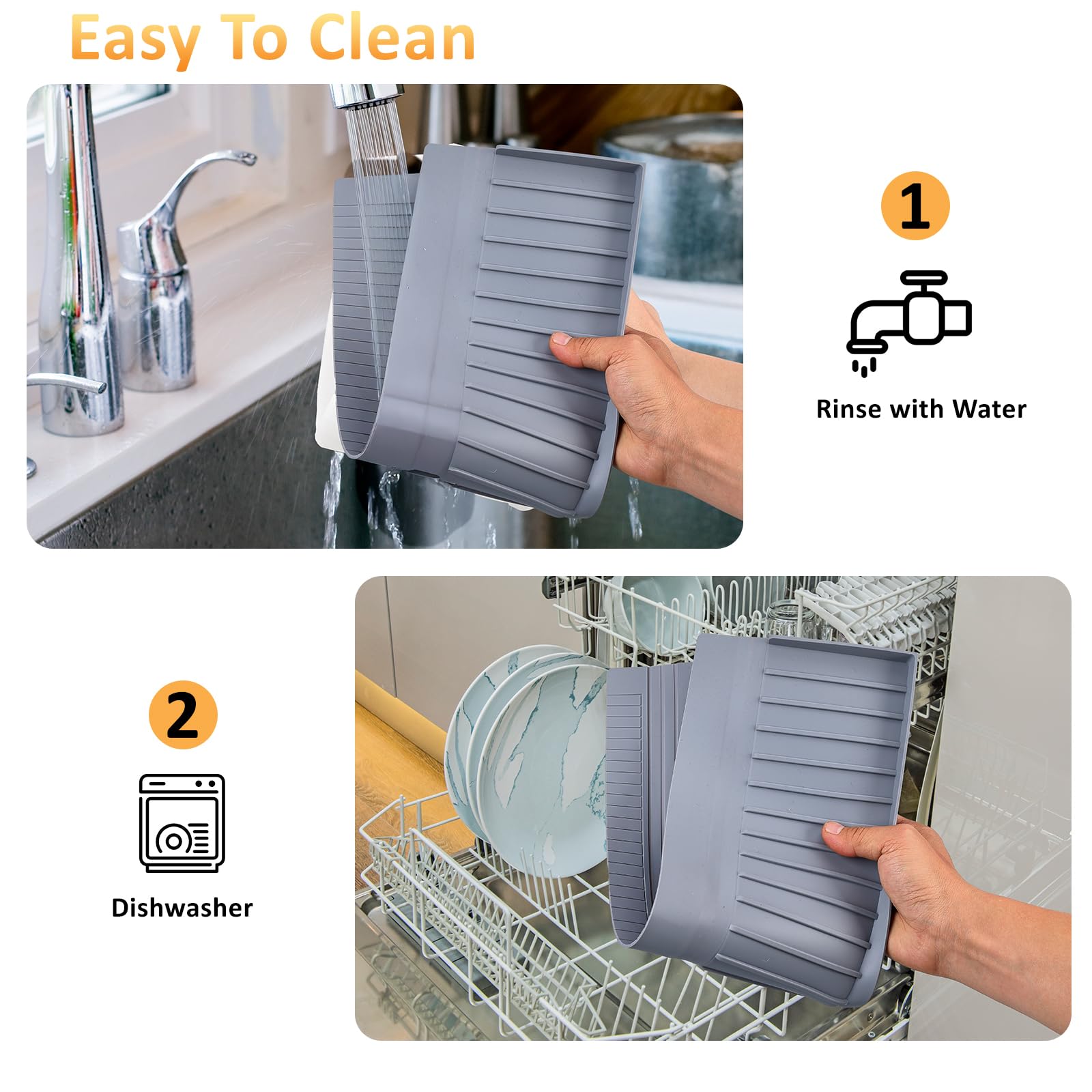 AyNirser suction base stays securely in place during use.