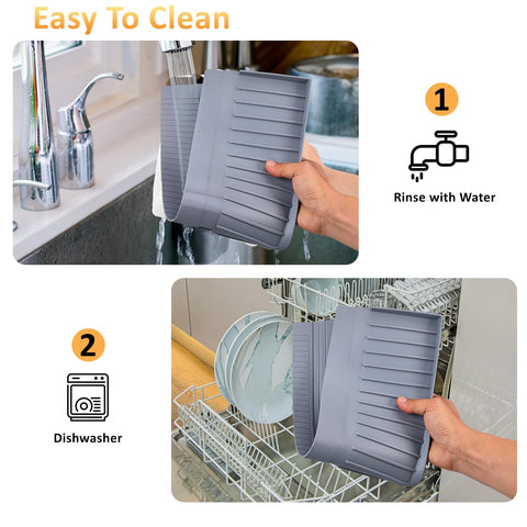 AyNirser suction base stays securely in place during use.