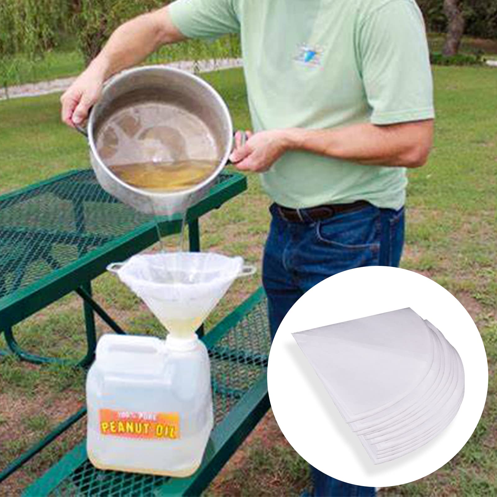 Eco-friendly AYUSEB oil filtration cones support safe, efficient cooking