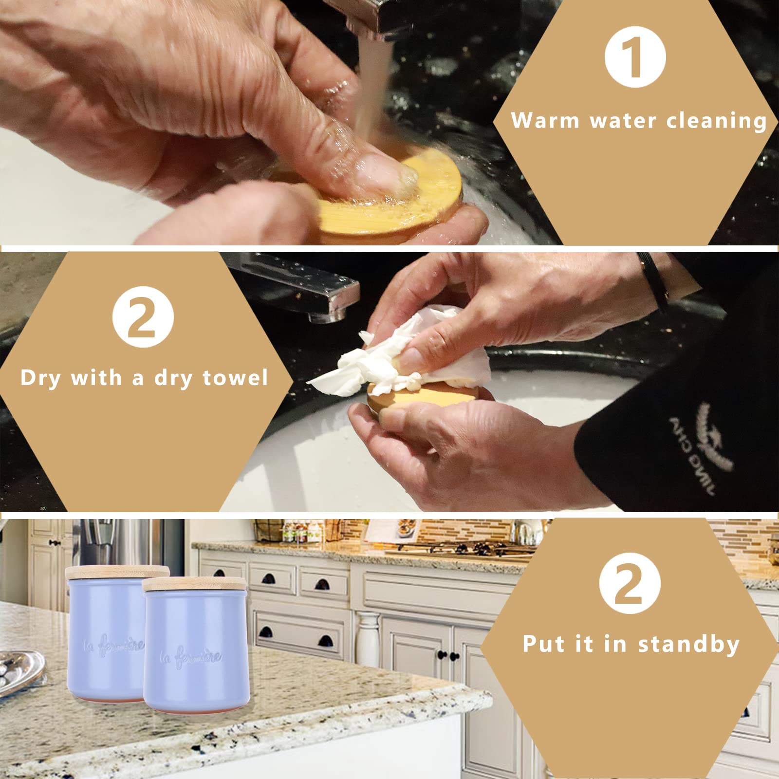 AYUSEB gift-ready bamboo lids package appealing eco-friendly gift.