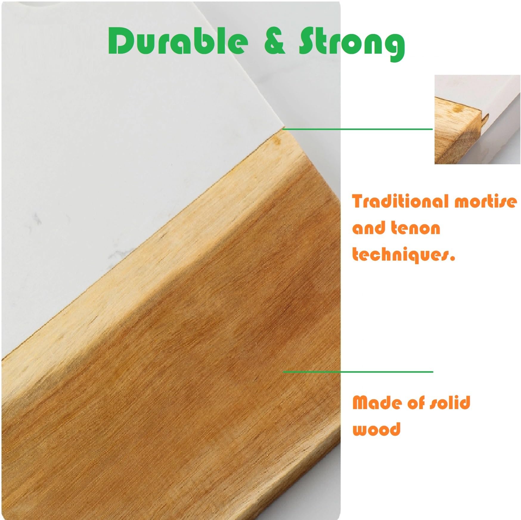 Azauvc buffet serving tray on a table, ready for guests and appetizers