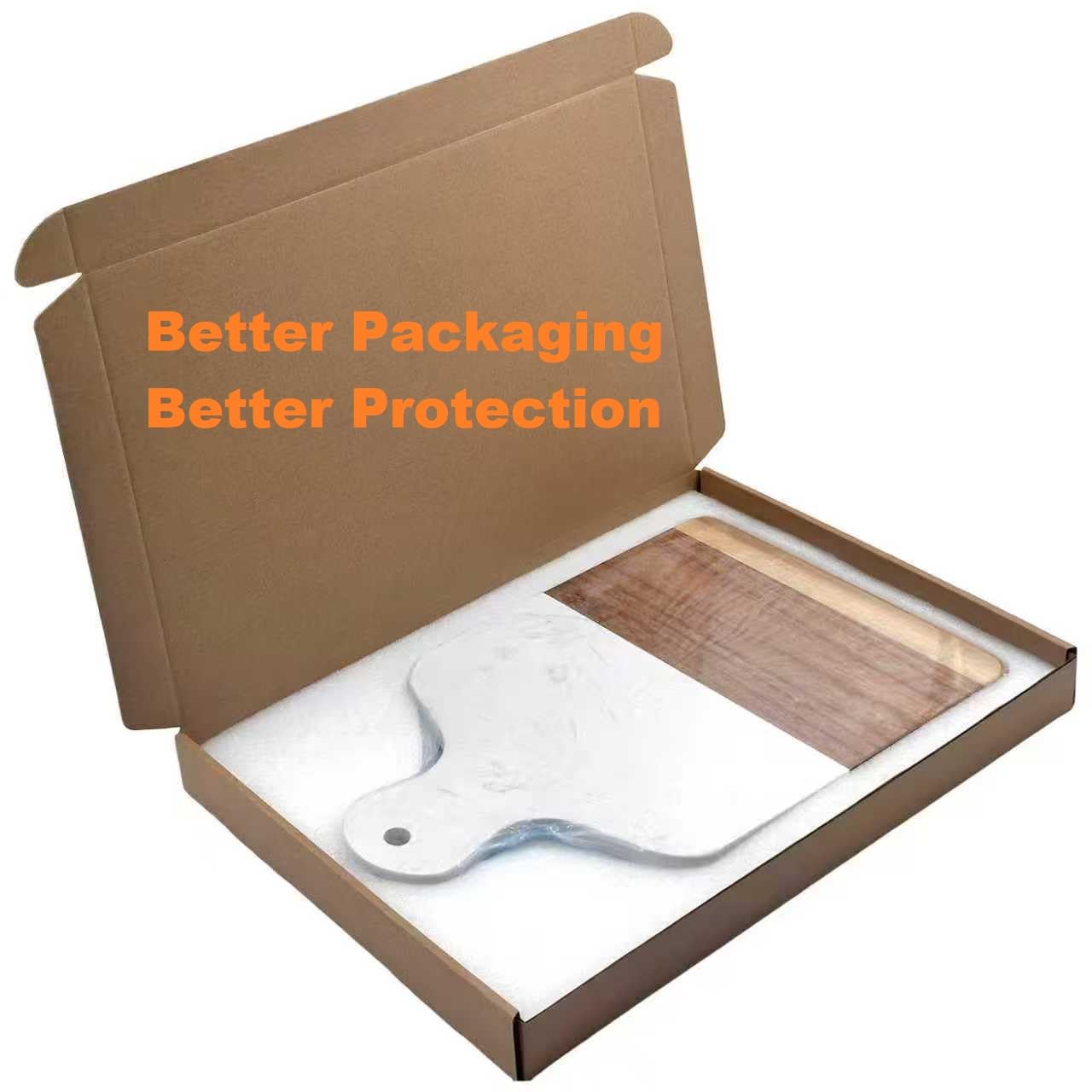 Azauvc natural acacia wood with varied grain adds unique character to the board