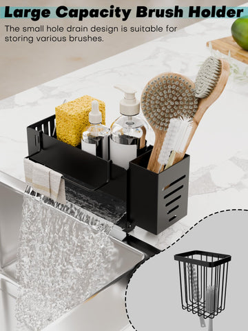 Azevix towel rack keeps dish towels ready to dry.